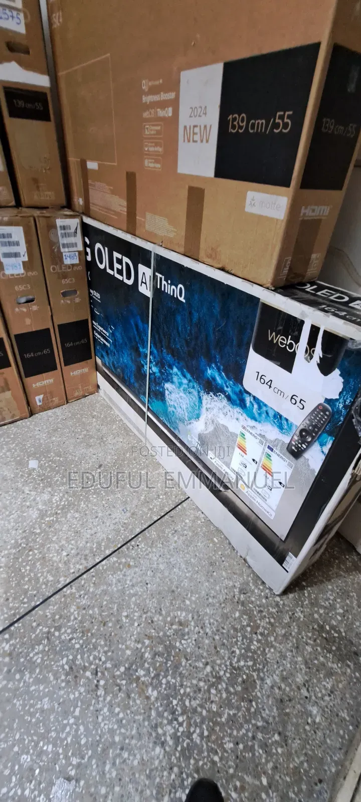 Lg 65" Oled C1 Uhd Smart Netflix Apple Airplay A1 Thinq