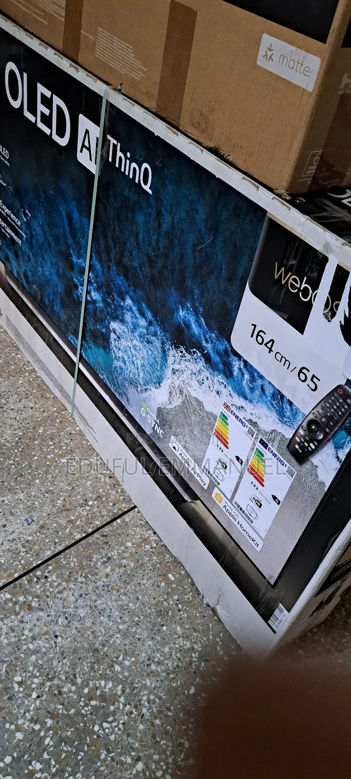 Lg 65" Oled C1 Uhd Smart Netflix Apple Airplay A1 Thinq