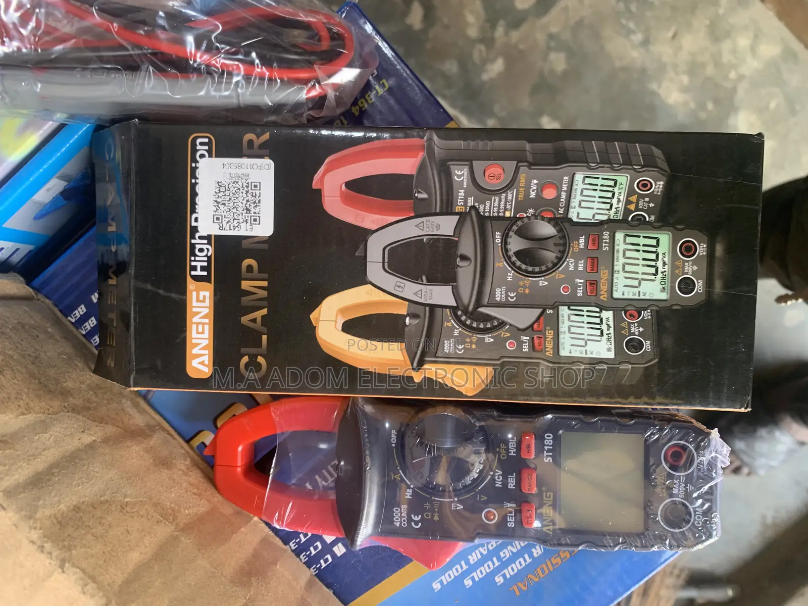 Aneng Clamp Meter With NCV Defection Function