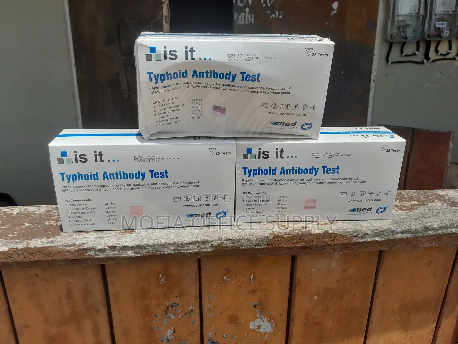 Typhoid Test Kit