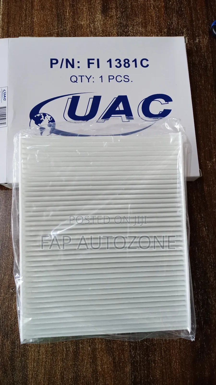 10423. Original Uac Cabin Air Filter Imported From Usa