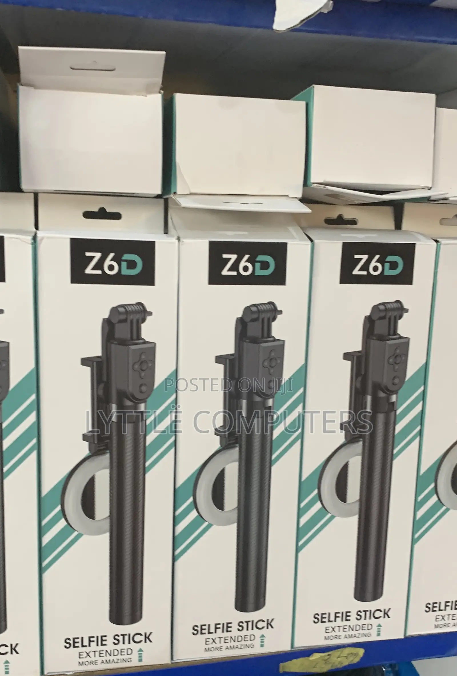 Z6d Selfie Stick With Light