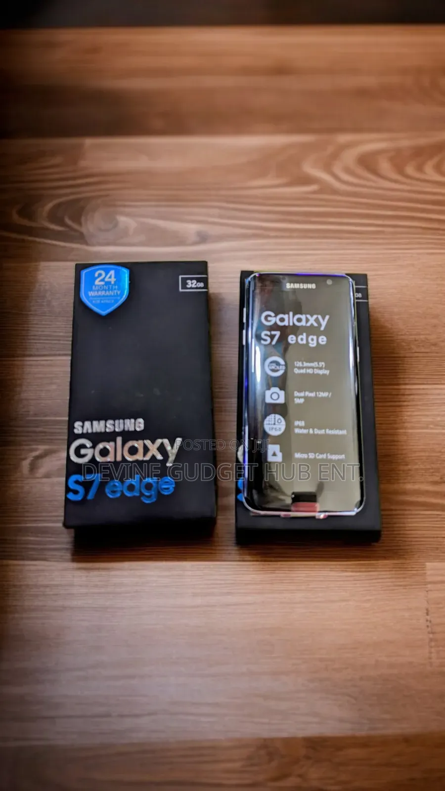 New Samsung Galaxy S7 edge 32 GB Black