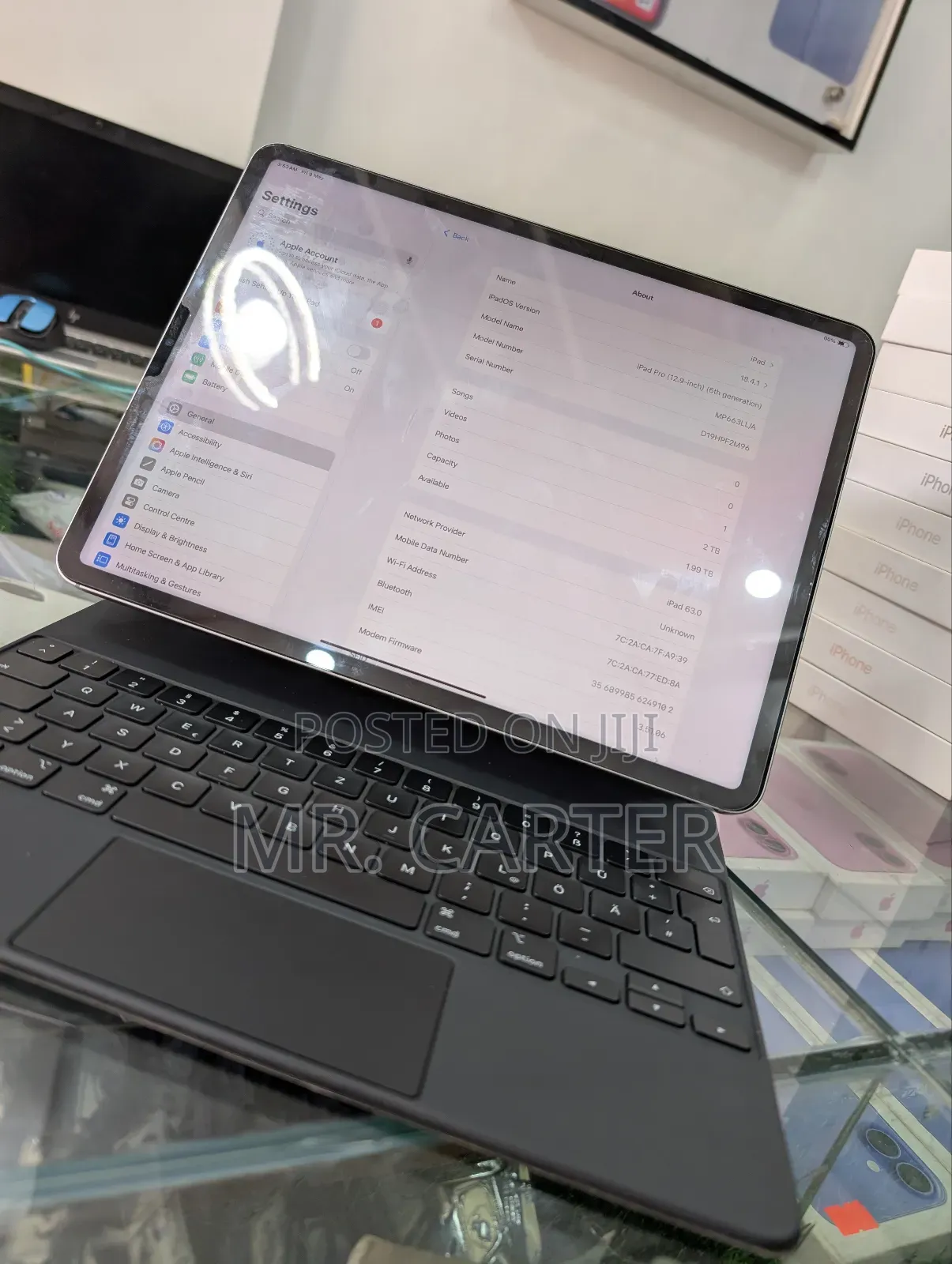 New Apple iPad Pro 12.9 (2022) 2 TB Gray