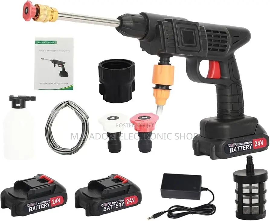 High Pressure Car Washer Cordless With Two Battery