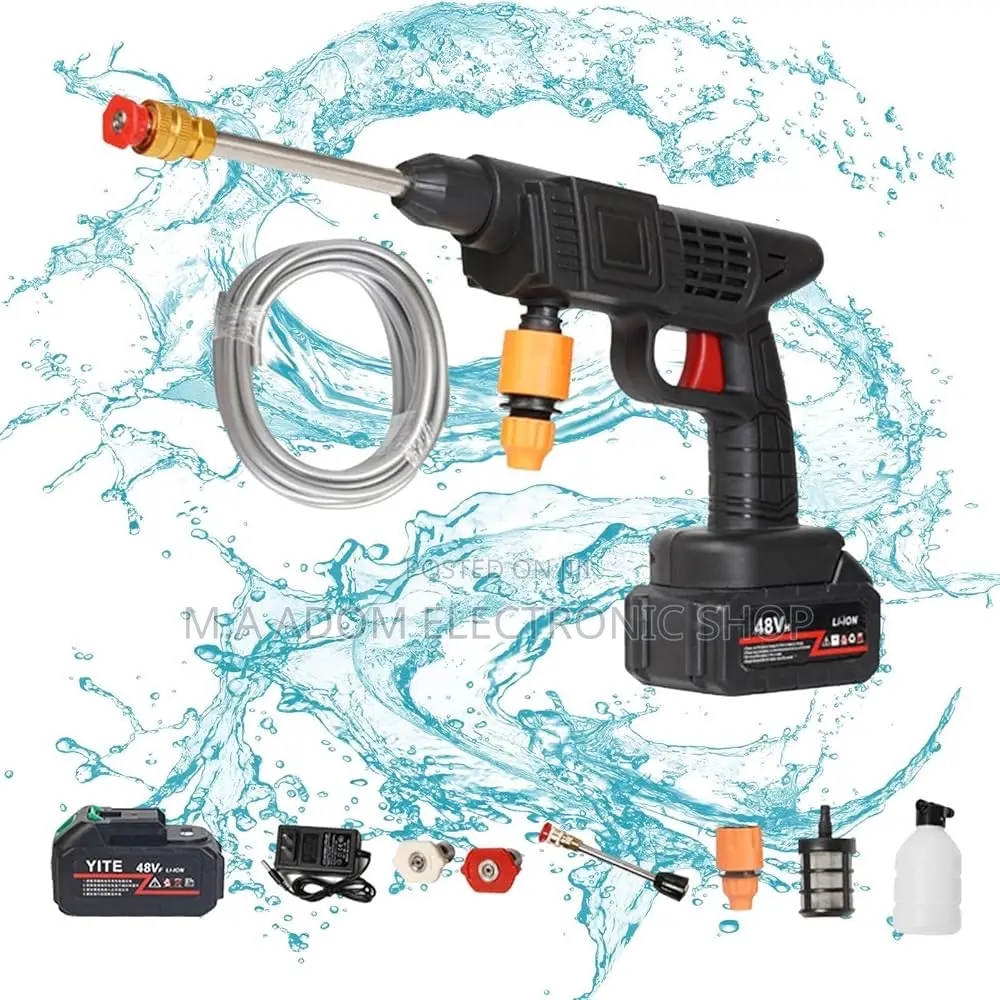 High Pressure Car Washer Cordless With Two Battery