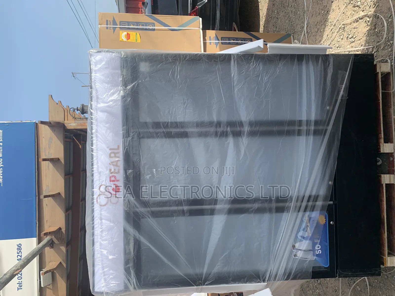 Chill Your Drink With Pearl 3 Doors Showcase Fridge