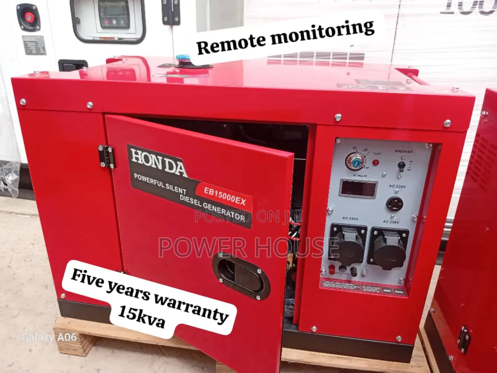 Mobile Power Generation 16500watts Diesel Generator Honda