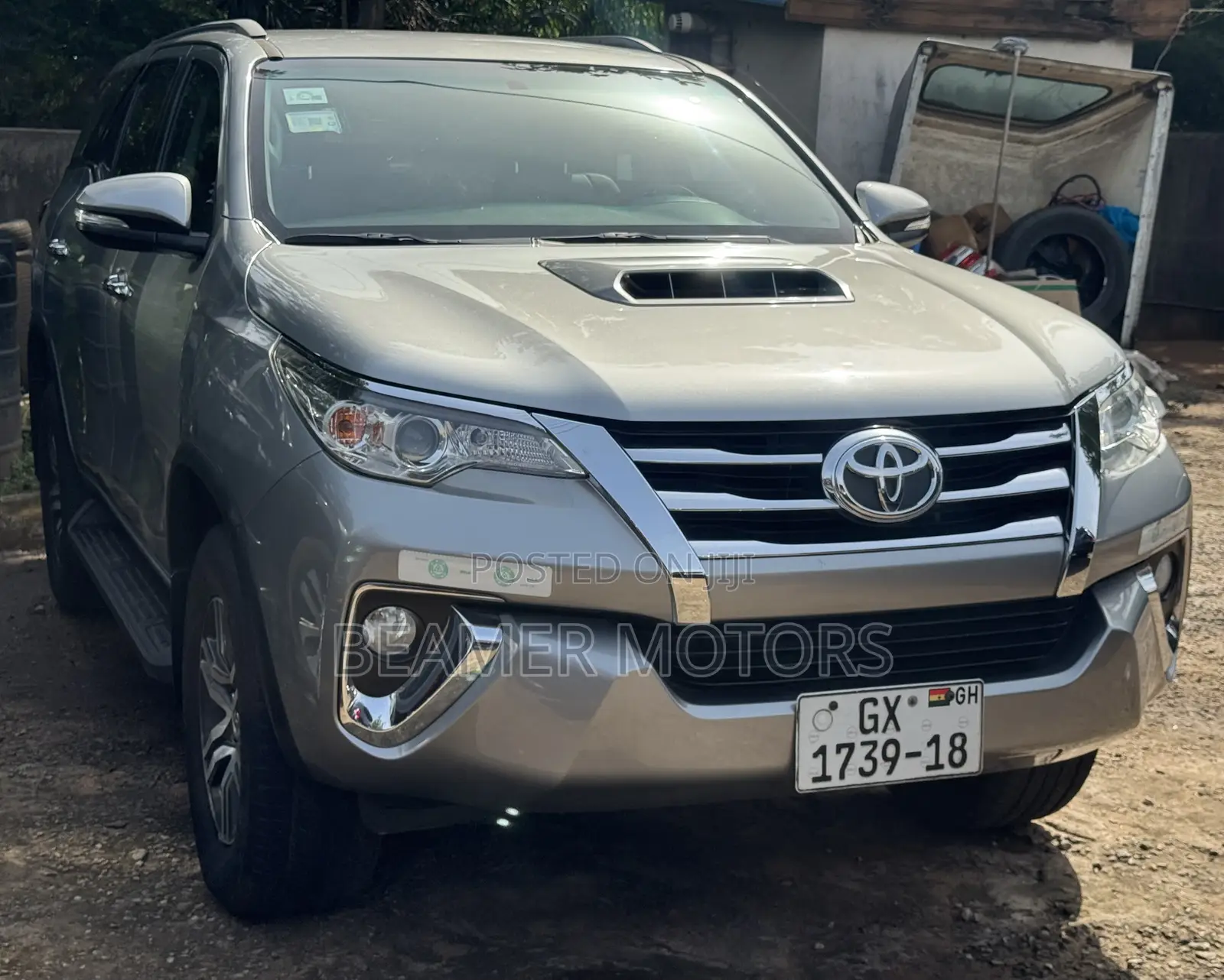 Toyota Fortuner 2.8 D RWD 2018 Silver