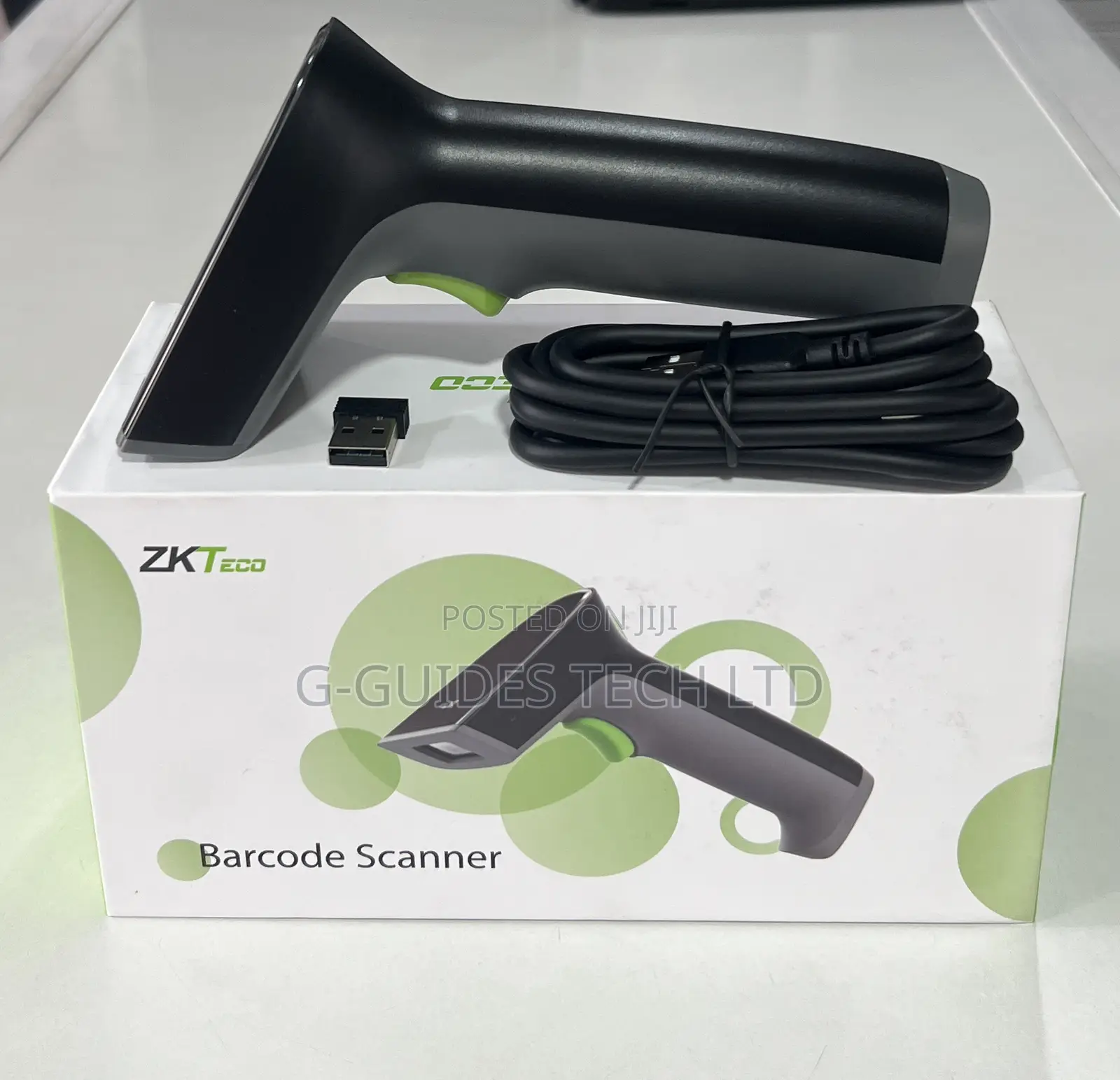 Zkteco 1d Wireless Barcode Scanner Handheld Zkb103s