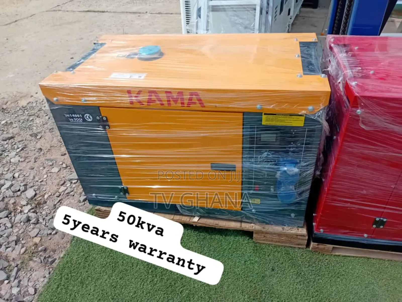 Heavy and Powerful Silent 50kva Hama Generator