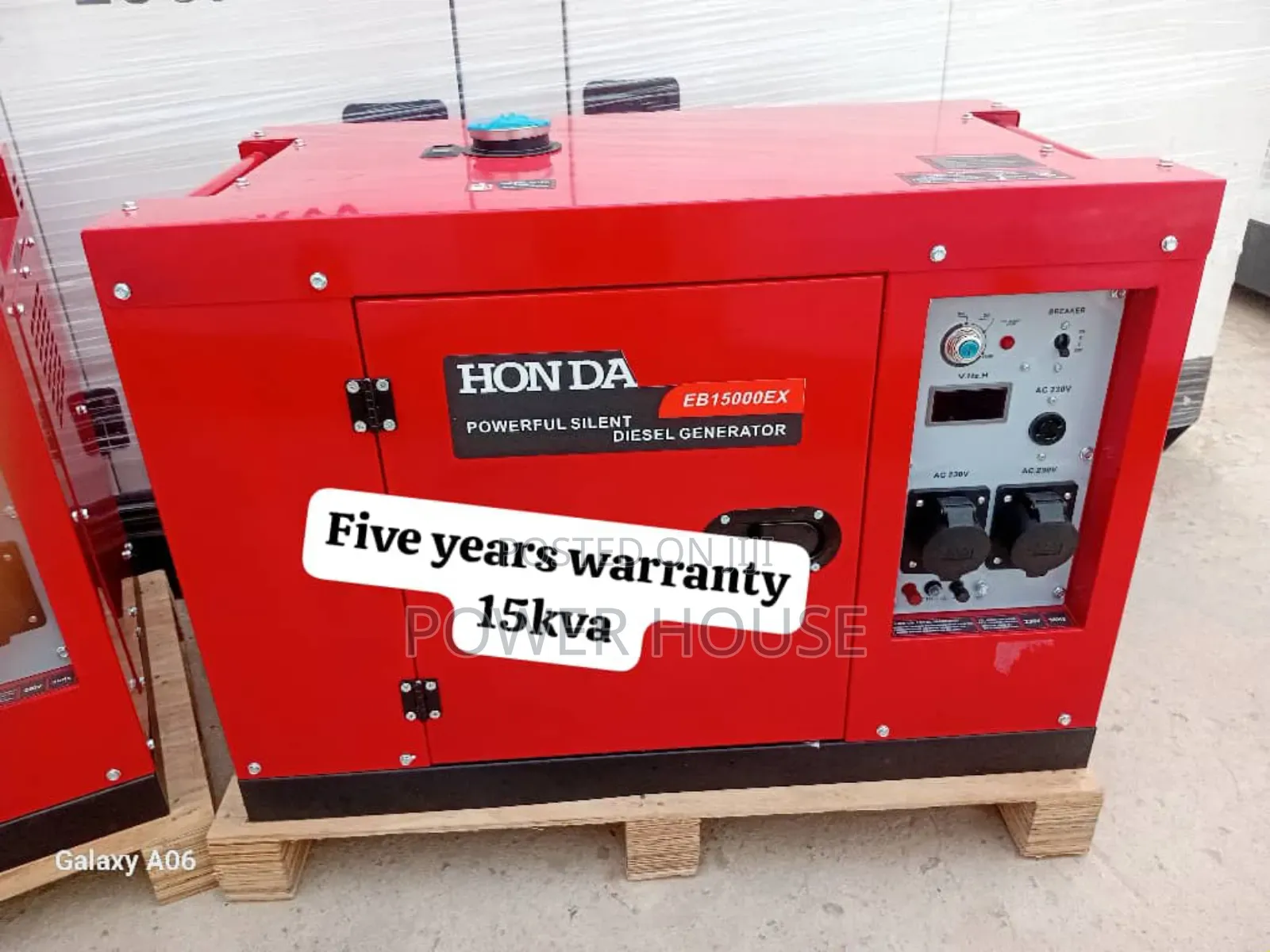 Remote Era 15kva 16500watts Diesel Honda Generator