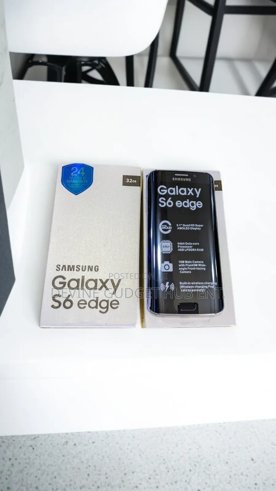 New Samsung Galaxy S6 edge 32 GB Blue