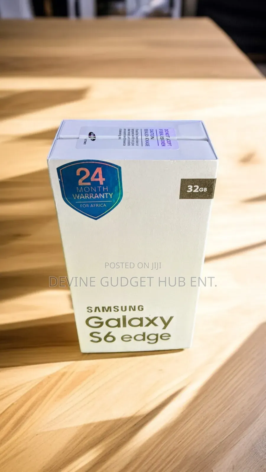 New Samsung Galaxy S6 edge 32 GB White