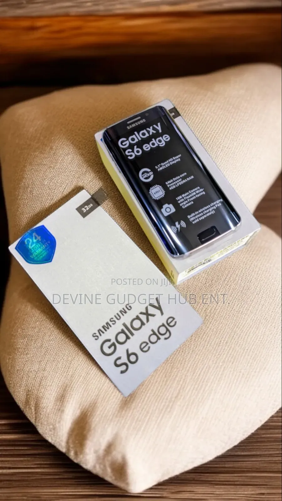 New Samsung Galaxy S6 edge 32 GB White