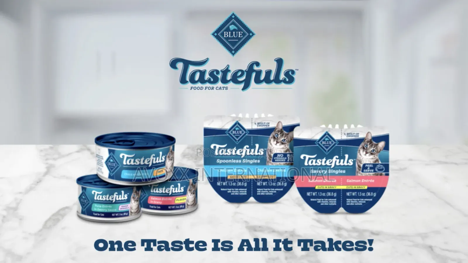Blue Buffalo Tastefulsccat Food Paté, Chicken Turkey 12ct.
