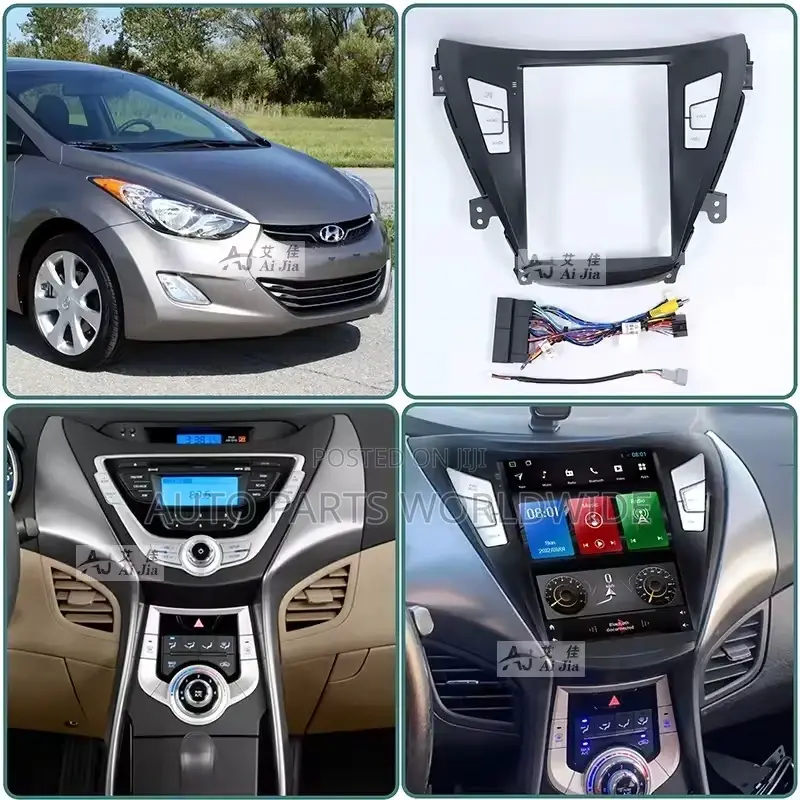 Hyundai Elantra Tesla Android/Apple Carplay Screen 2011-2016