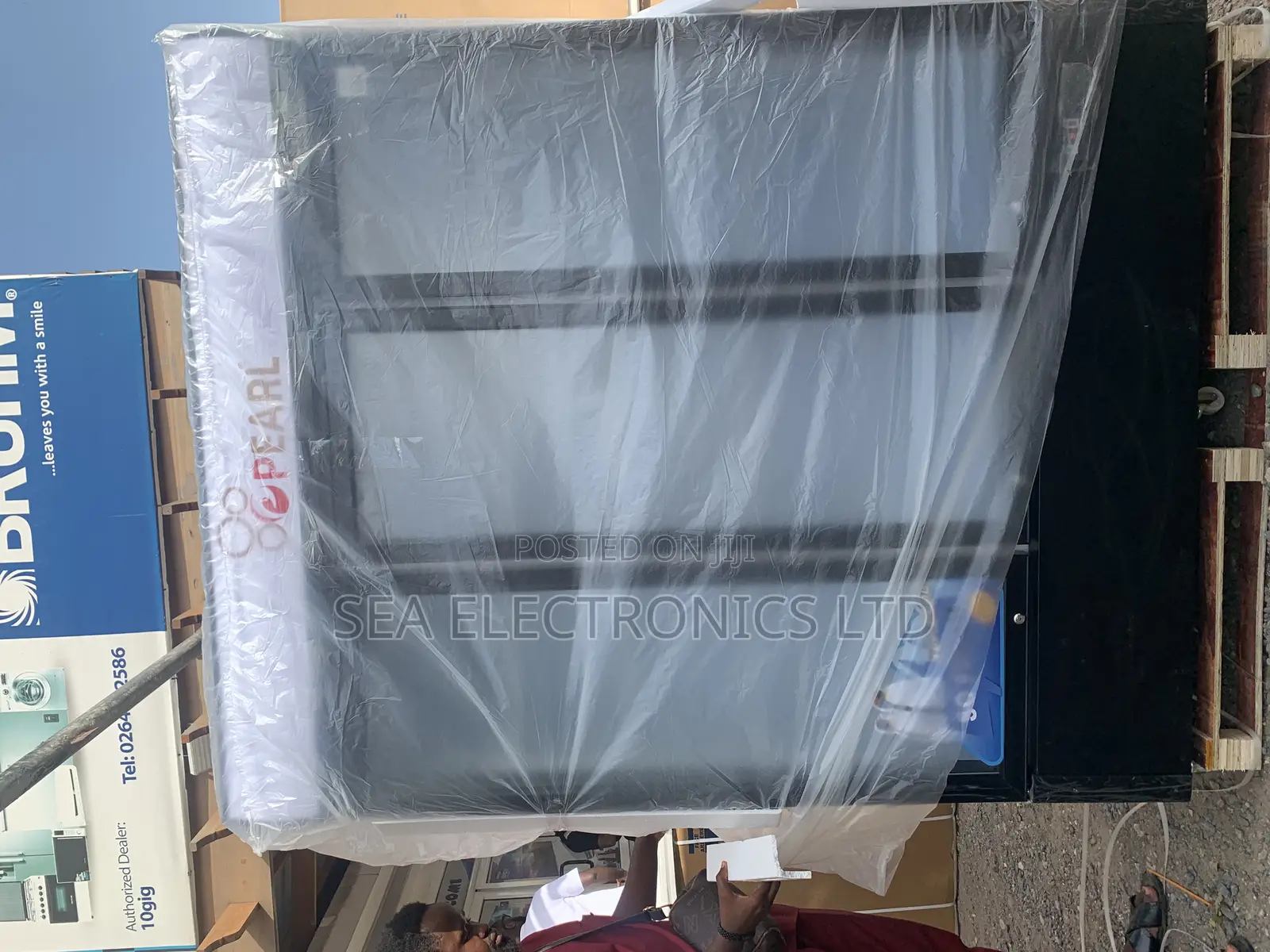 Showcase Your Your Drinks With Pearl Display 3 Doors Fridge