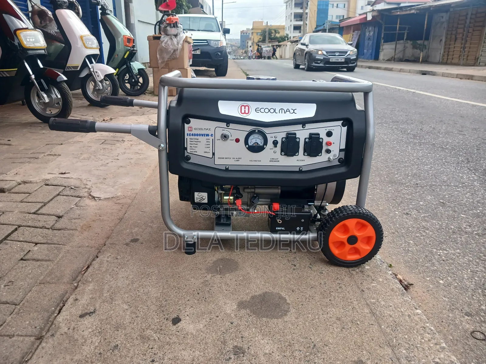 Ecoolmax 3.5kva Petrol Engine Generator/ at Caprice Bus Stop