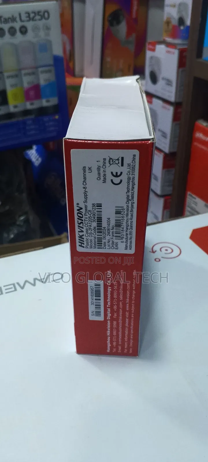 Hikvision Power Supply 8ch 10a