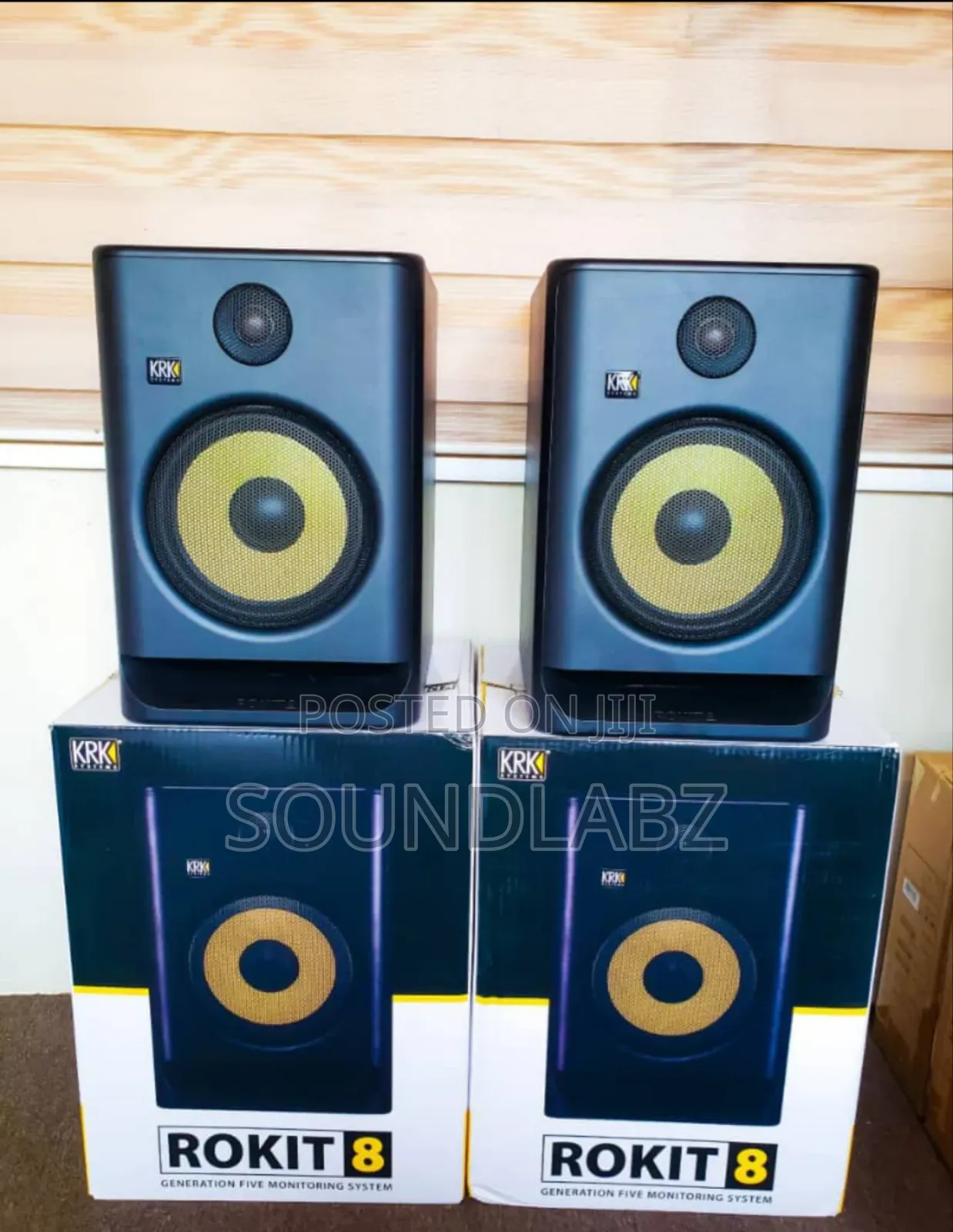 Krk Rokit 8 Generation Five Studio Monitors