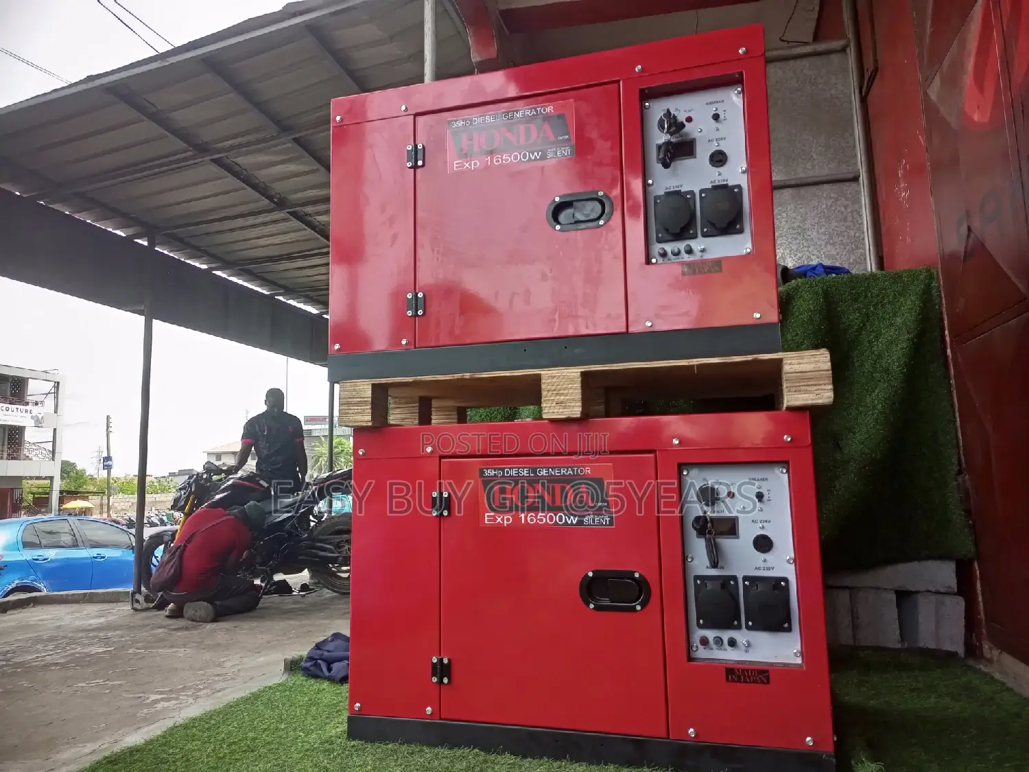 Gossamer Honda 15kva Generator Remote Diesel Remote Control