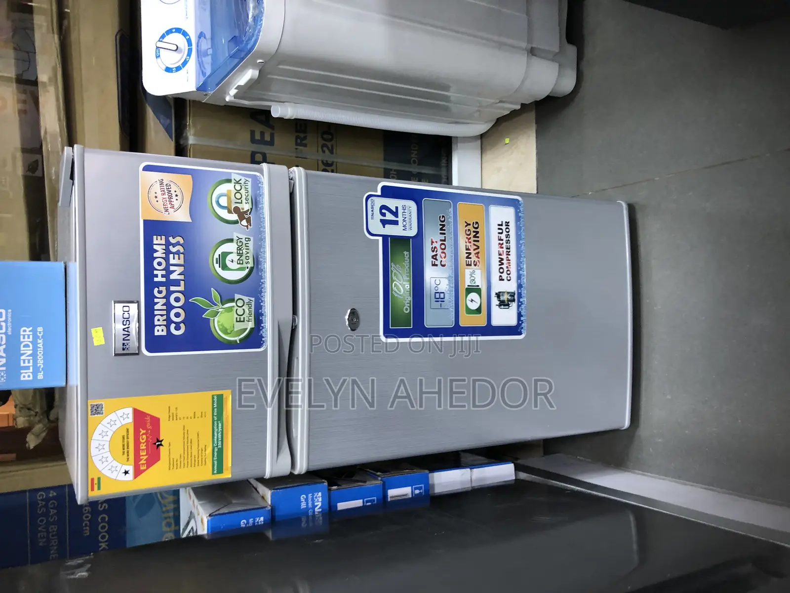 Coolness Nasco Top Freezer 95 Liters for Sale Brand New
