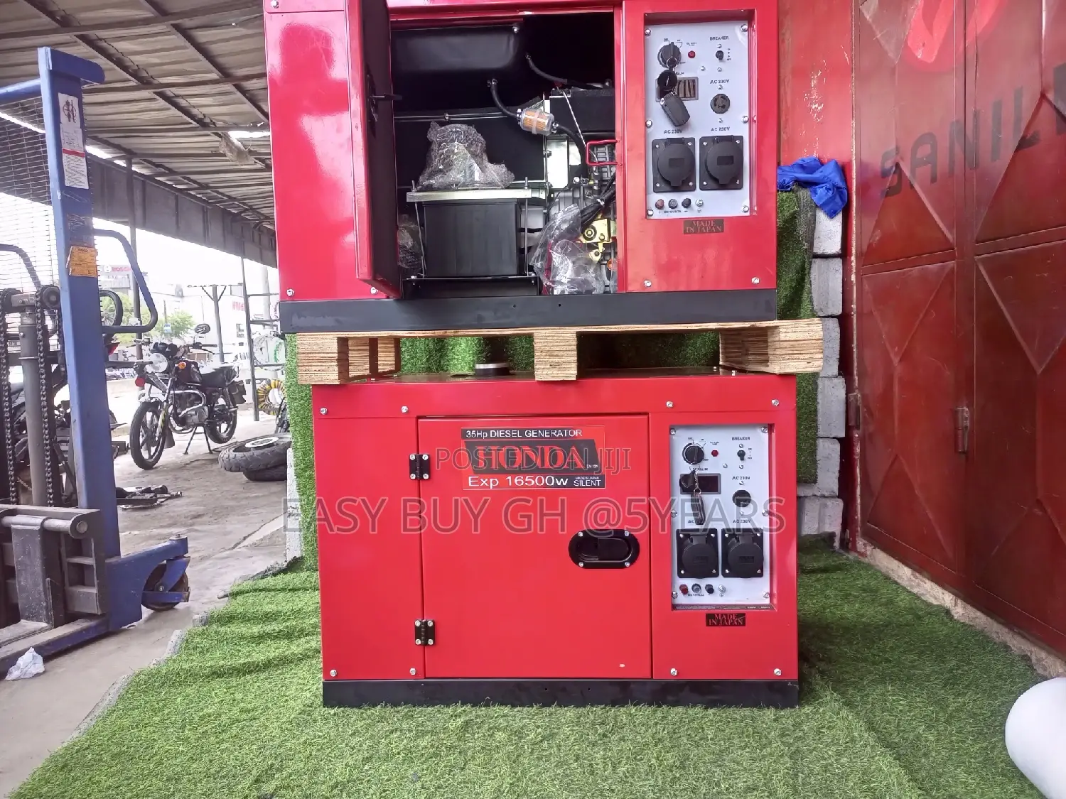 Radiant Honda 15kva Generator Remote Control Diesel