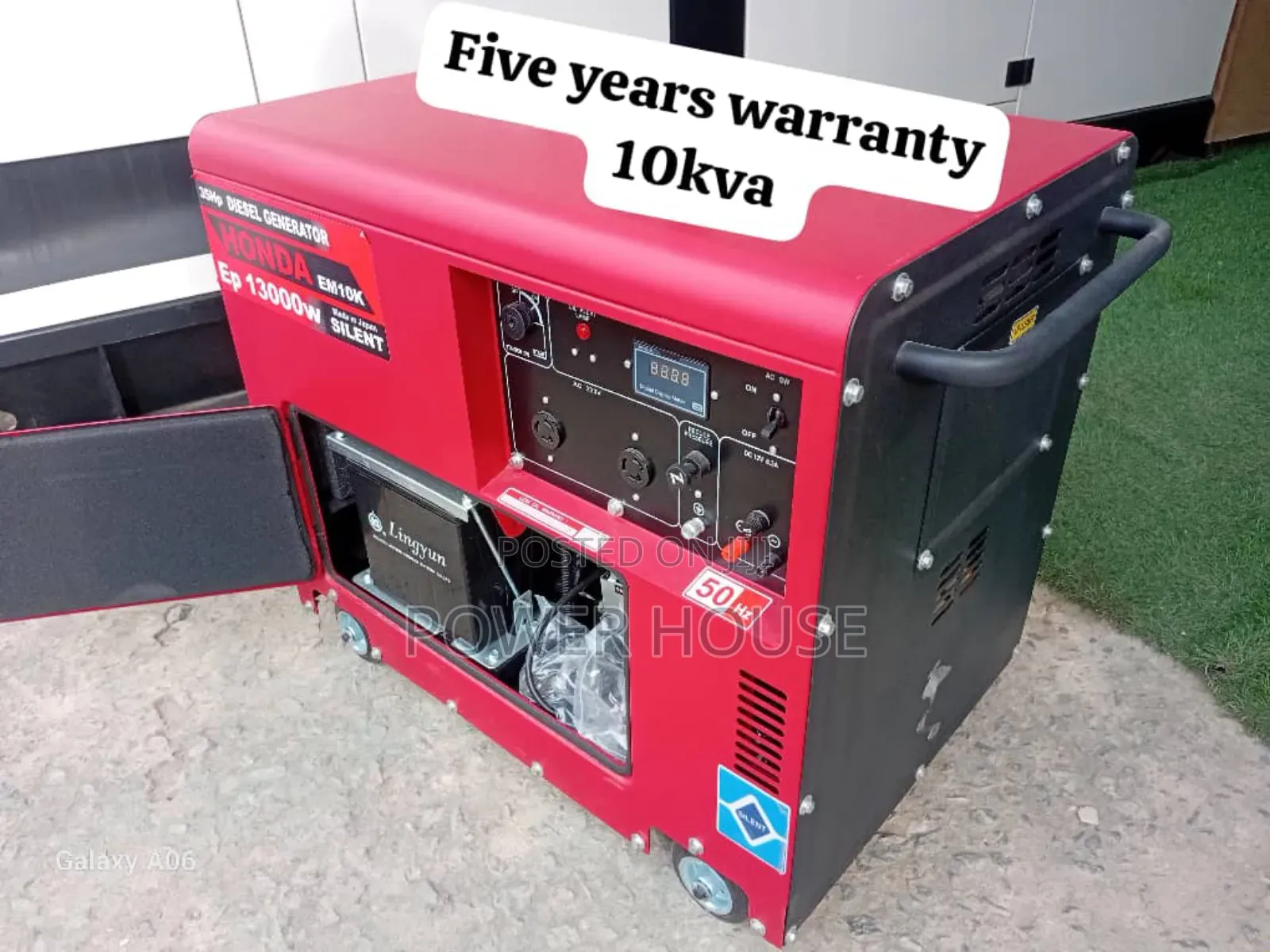 Manual Power Generation Honda Generator