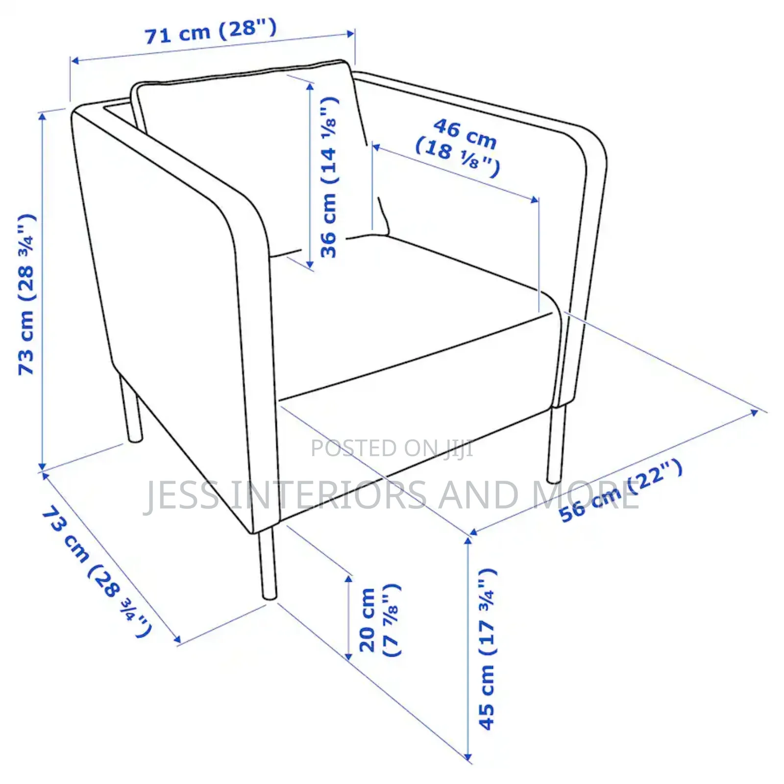 Accent Chair/ Armchair