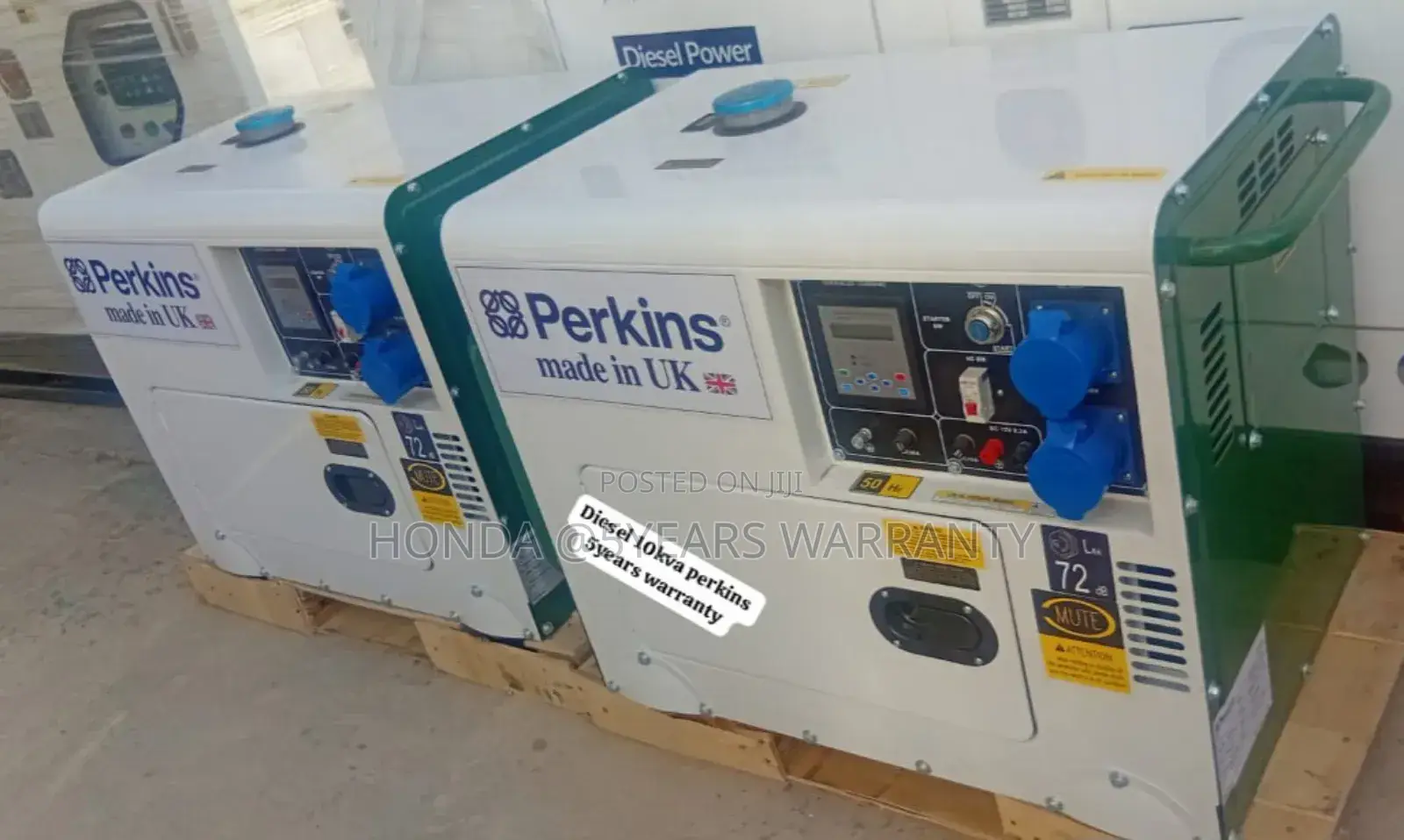 Mind Your Electric Flow Perkins 10kva 13000watt Diesel 10kva