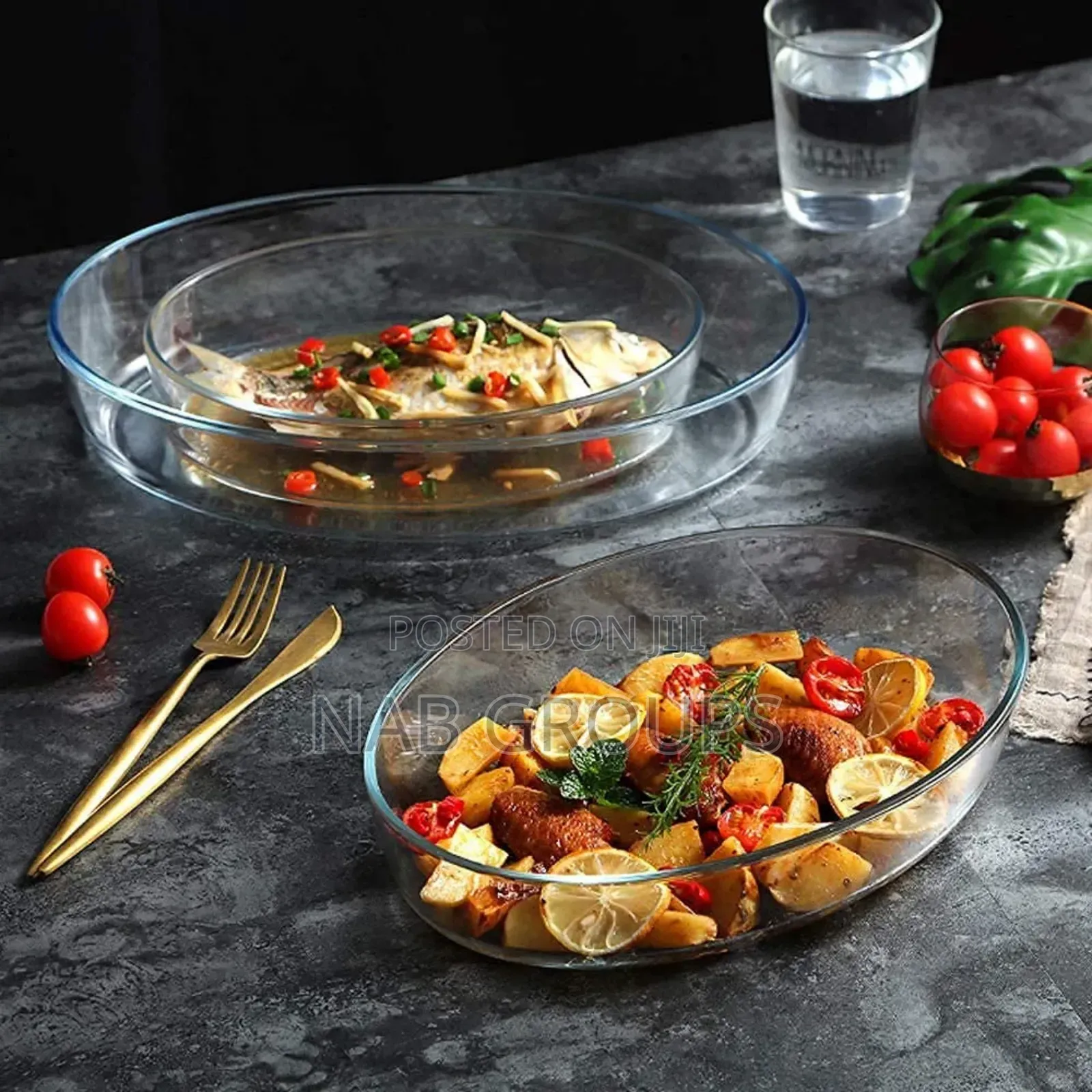 3pcs Baking Dish