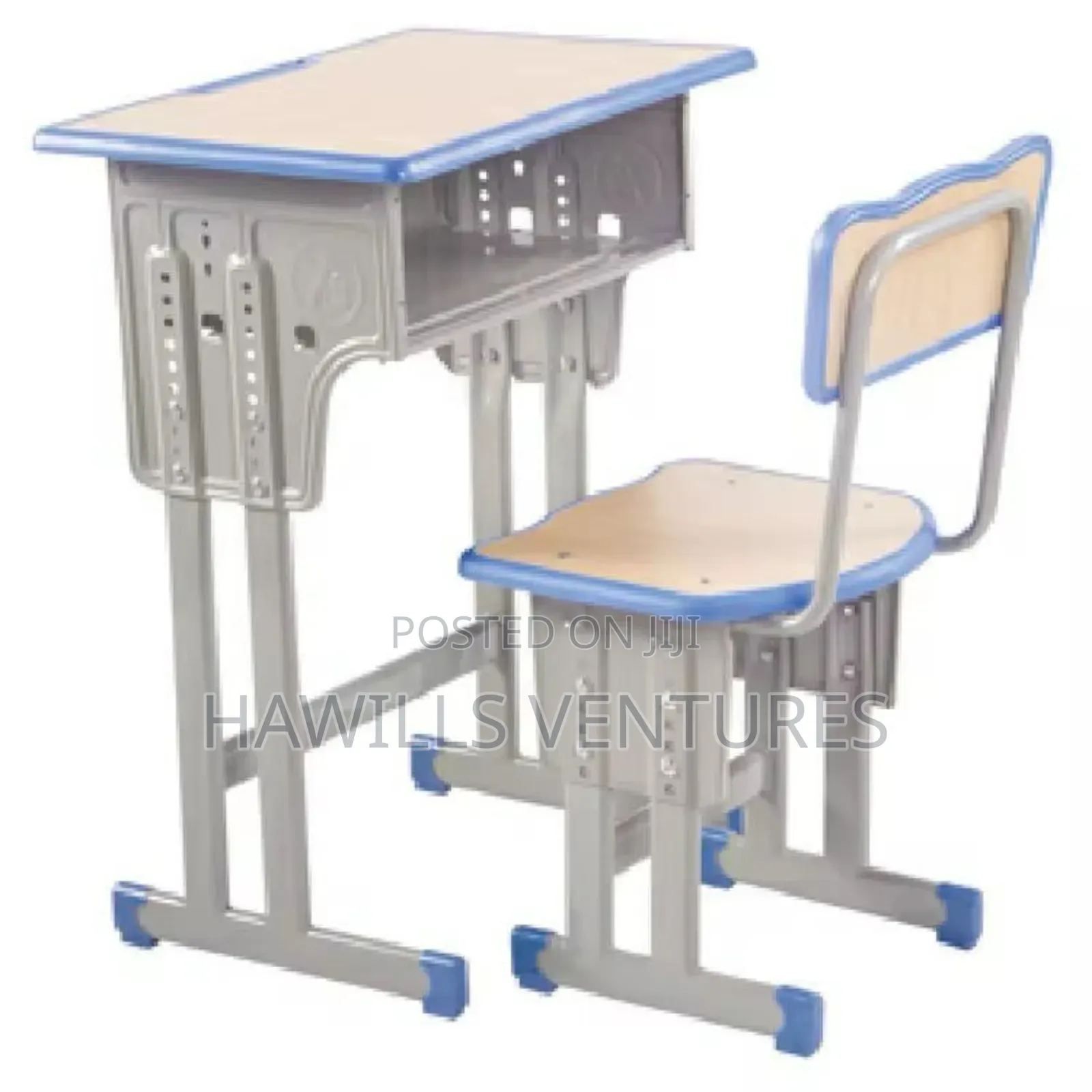 Single Student School Desk and Chair