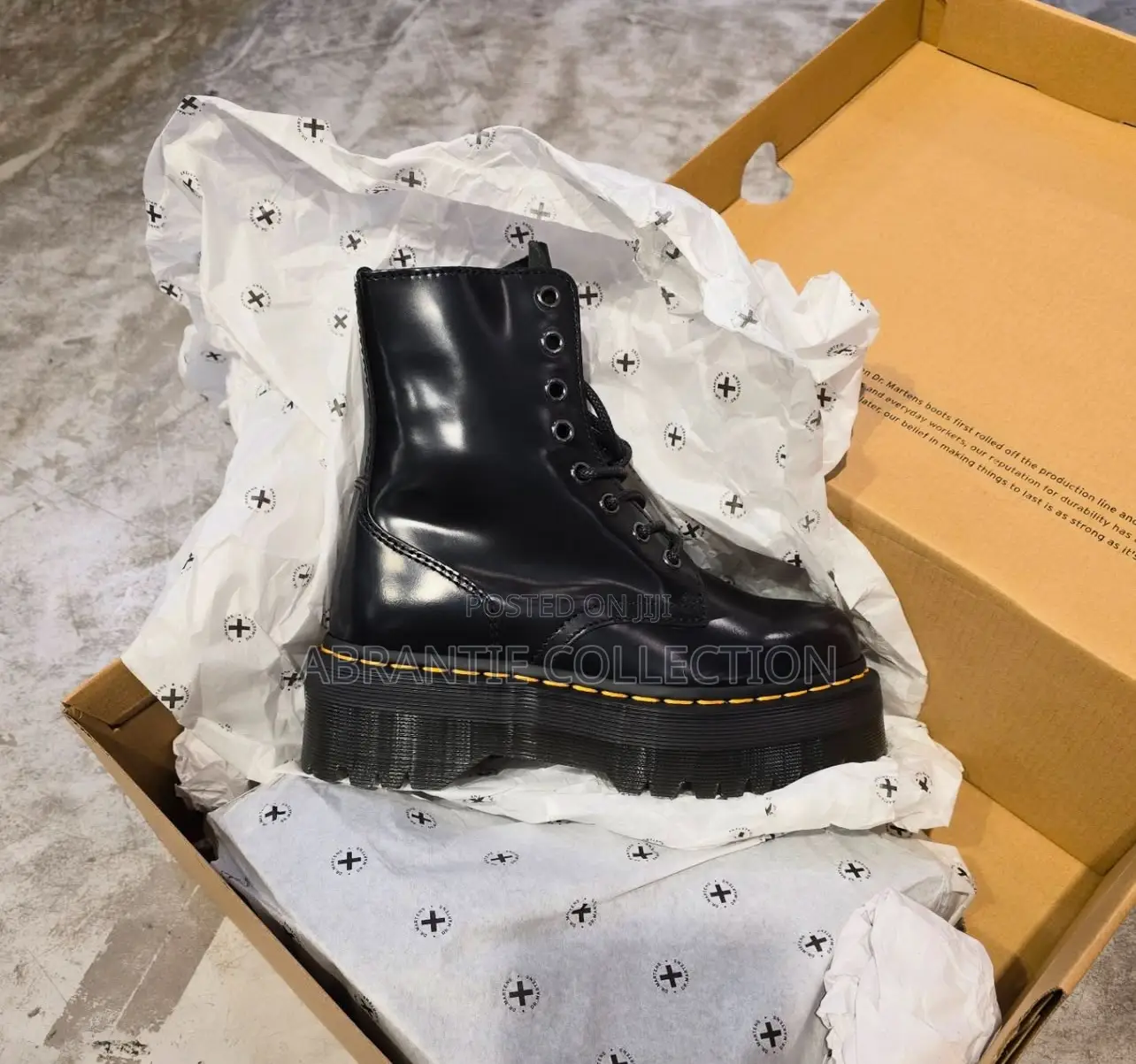 Your Authentic Dr Martens High Boot Platform