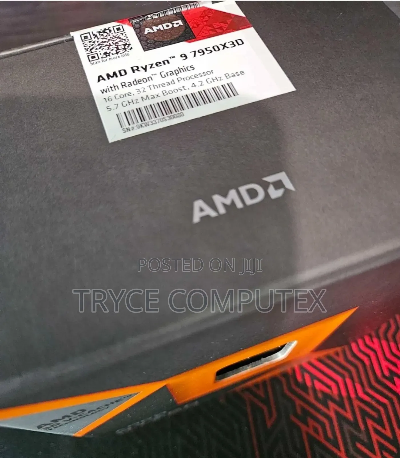 Amd Ryzen 9 7950x3d Cpu