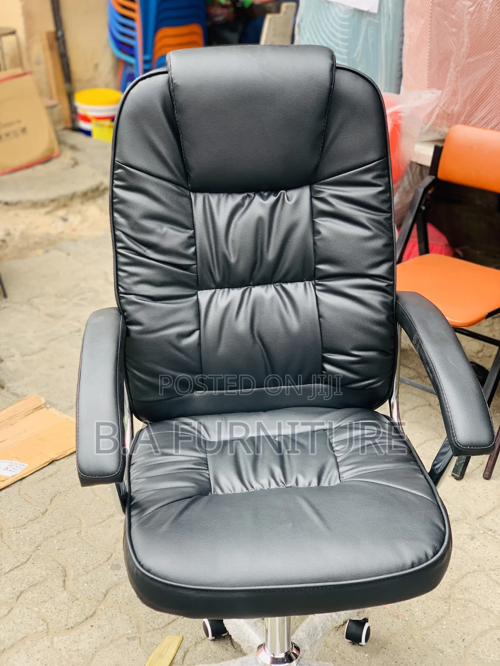 Black Senior Office Chair