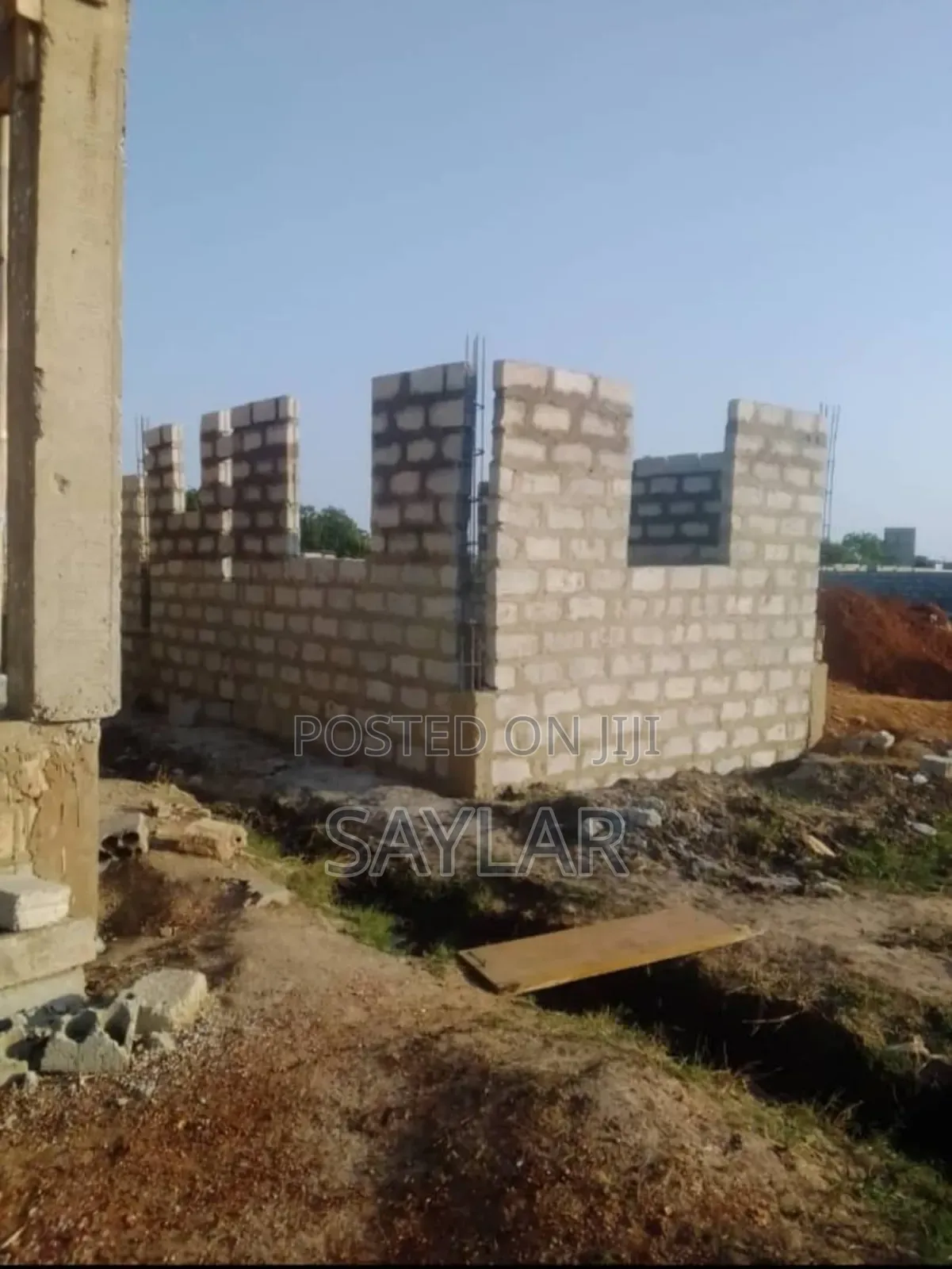 Land for Sale Tema West, With Uncompleted Structure on Done.