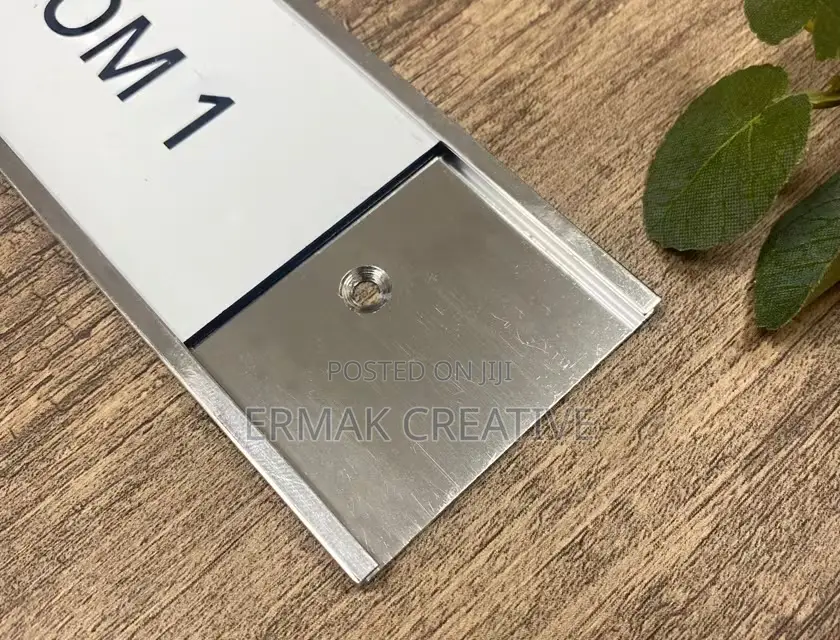 Door Label With Holder
