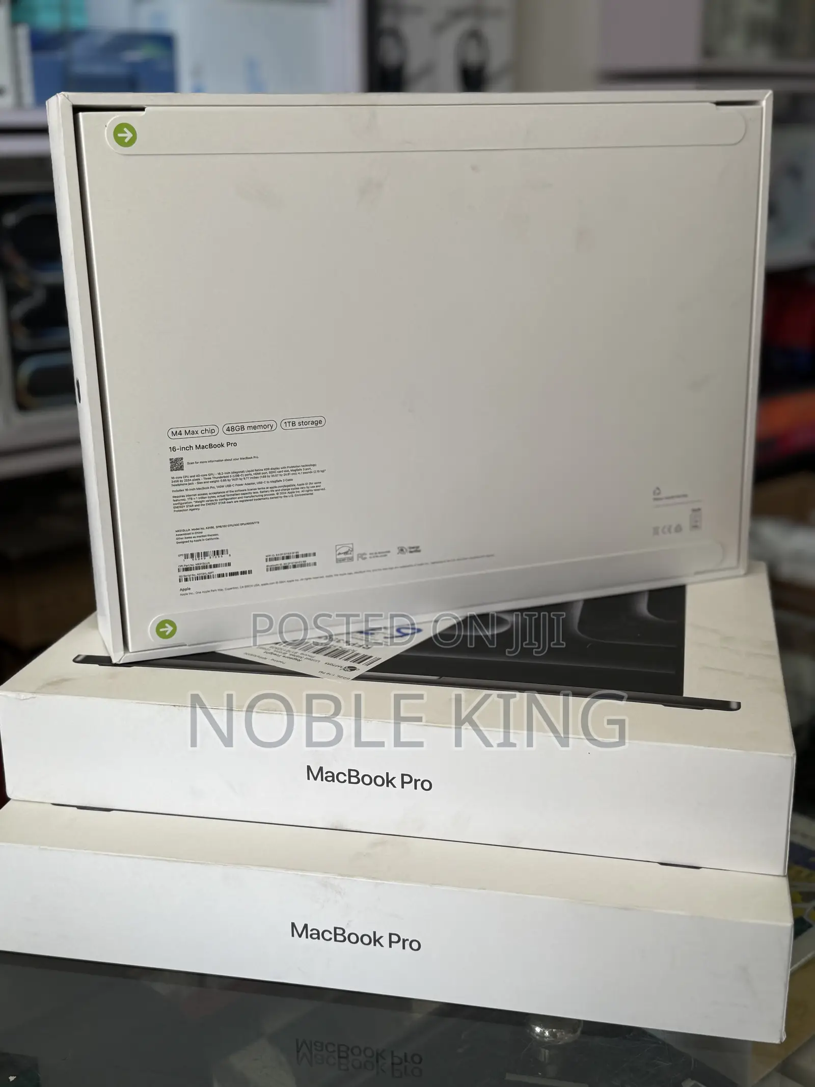 New Apple MacBook Pro 2024 M4 Max 16-Inch 48GB Apple M4 Max SSD 1T