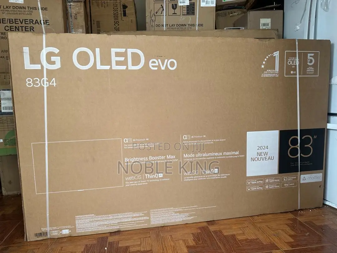 Lg 83′′Inches Oled Evo G4 Smart Tv 2024