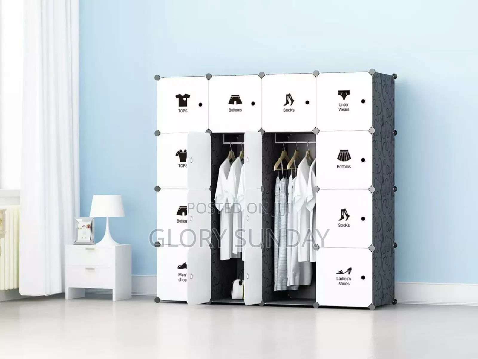 Multifunctional Plastic Cabinet Cubes.