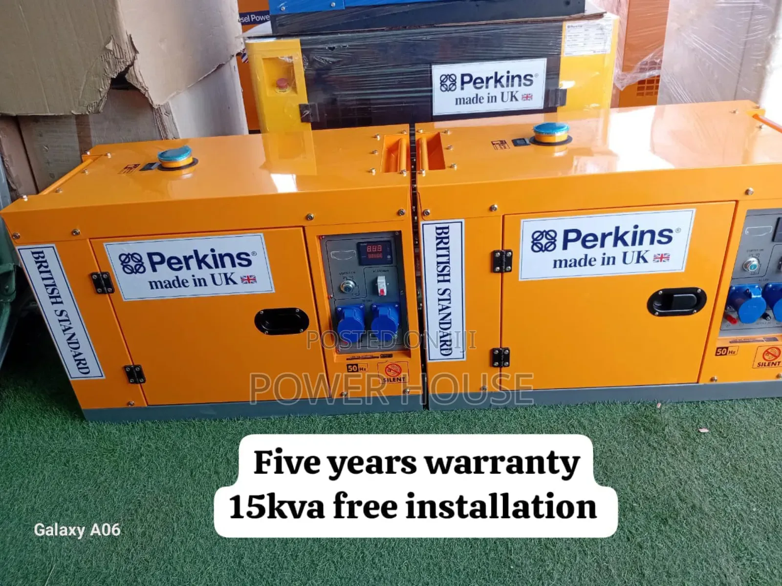 Monitoring Power 15kva 16500watts Diesel Generator