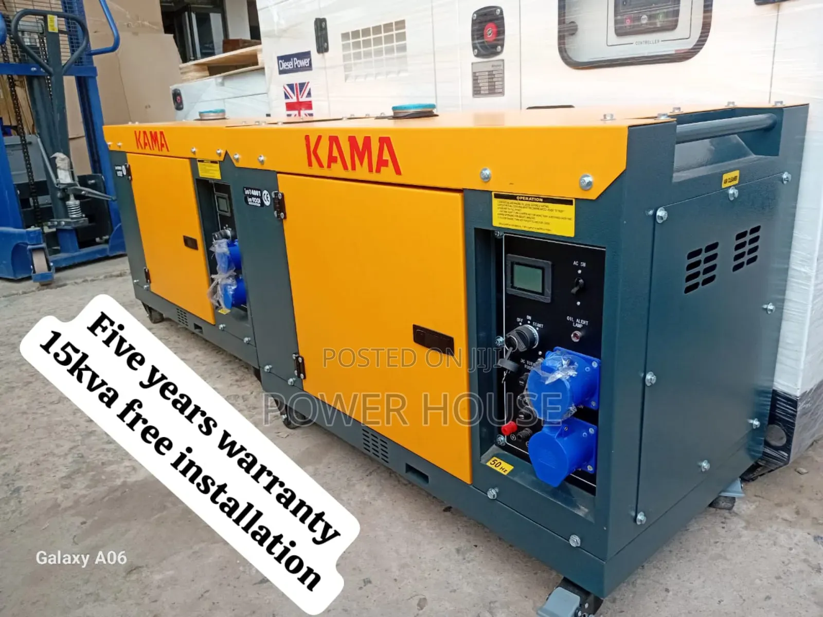 Loads Management Transfer 16500watts Kama Diesel Generator