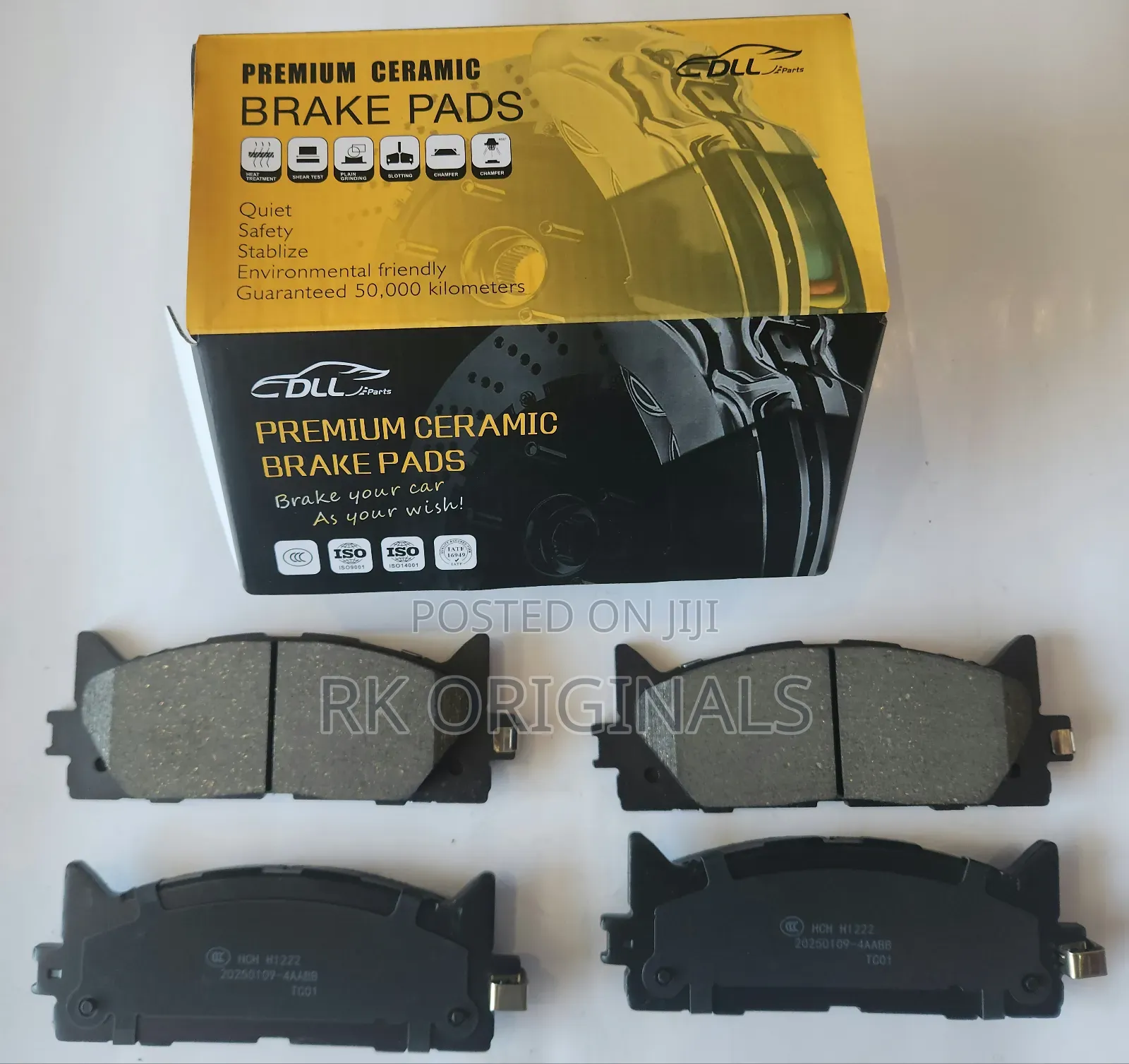 Camry/Avalon 2007-2018 Ceramic Front Brake Pads