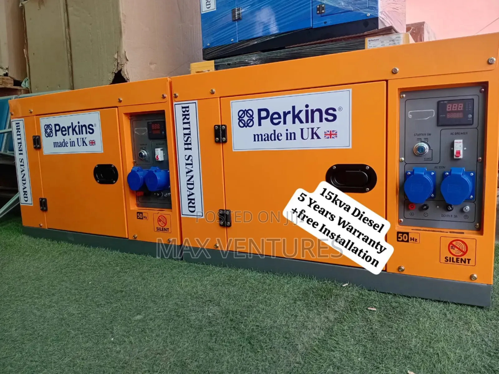 Perkins 16500watts Diesel Generator, the Power to Amaze
