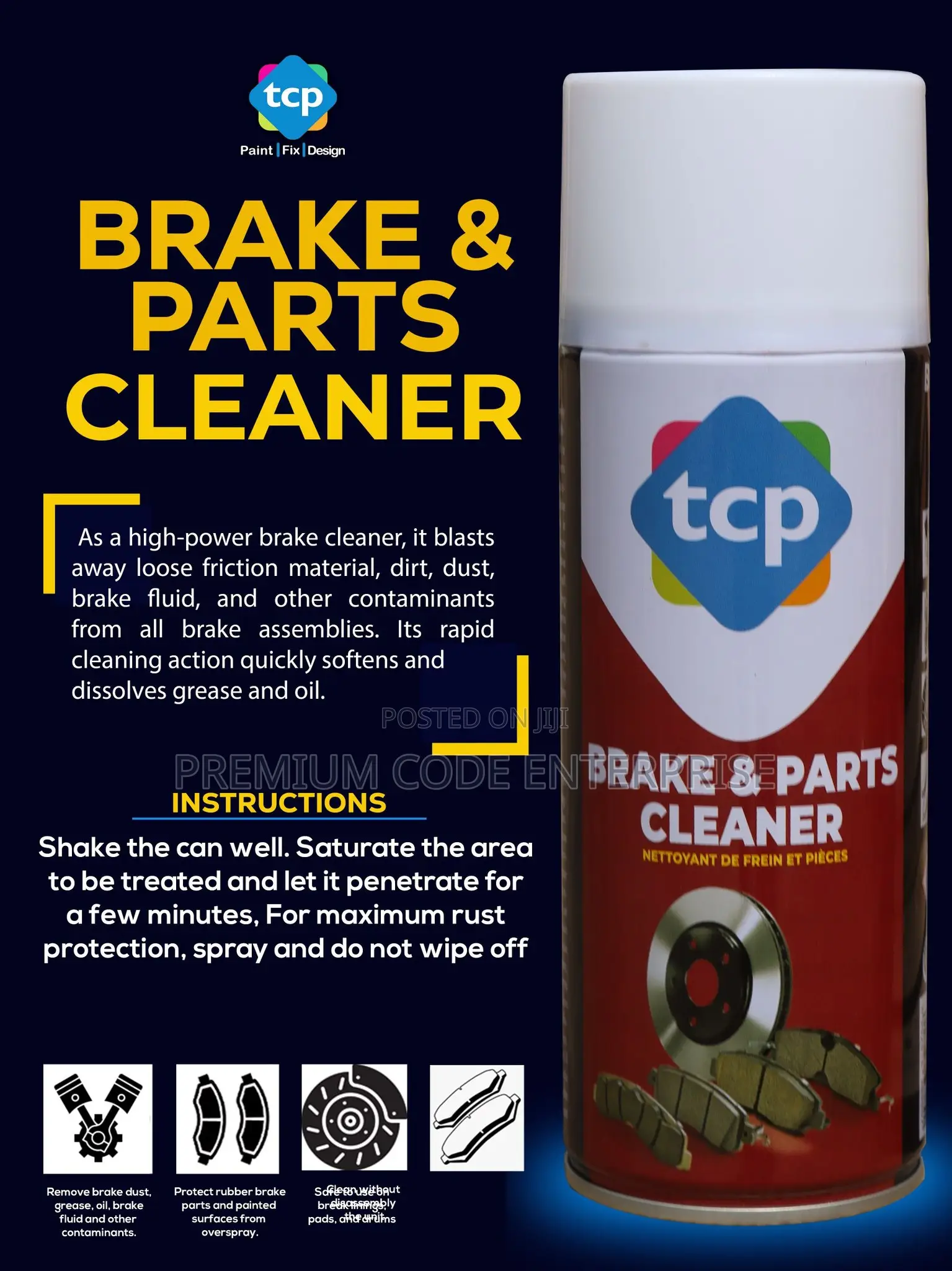 Brake and Parts Cleaner Spray
