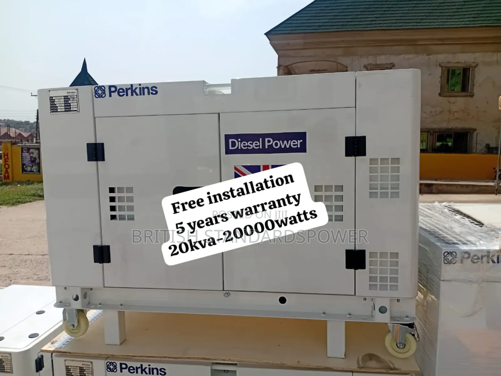 Tested and Approved 20kva Diesel Generator