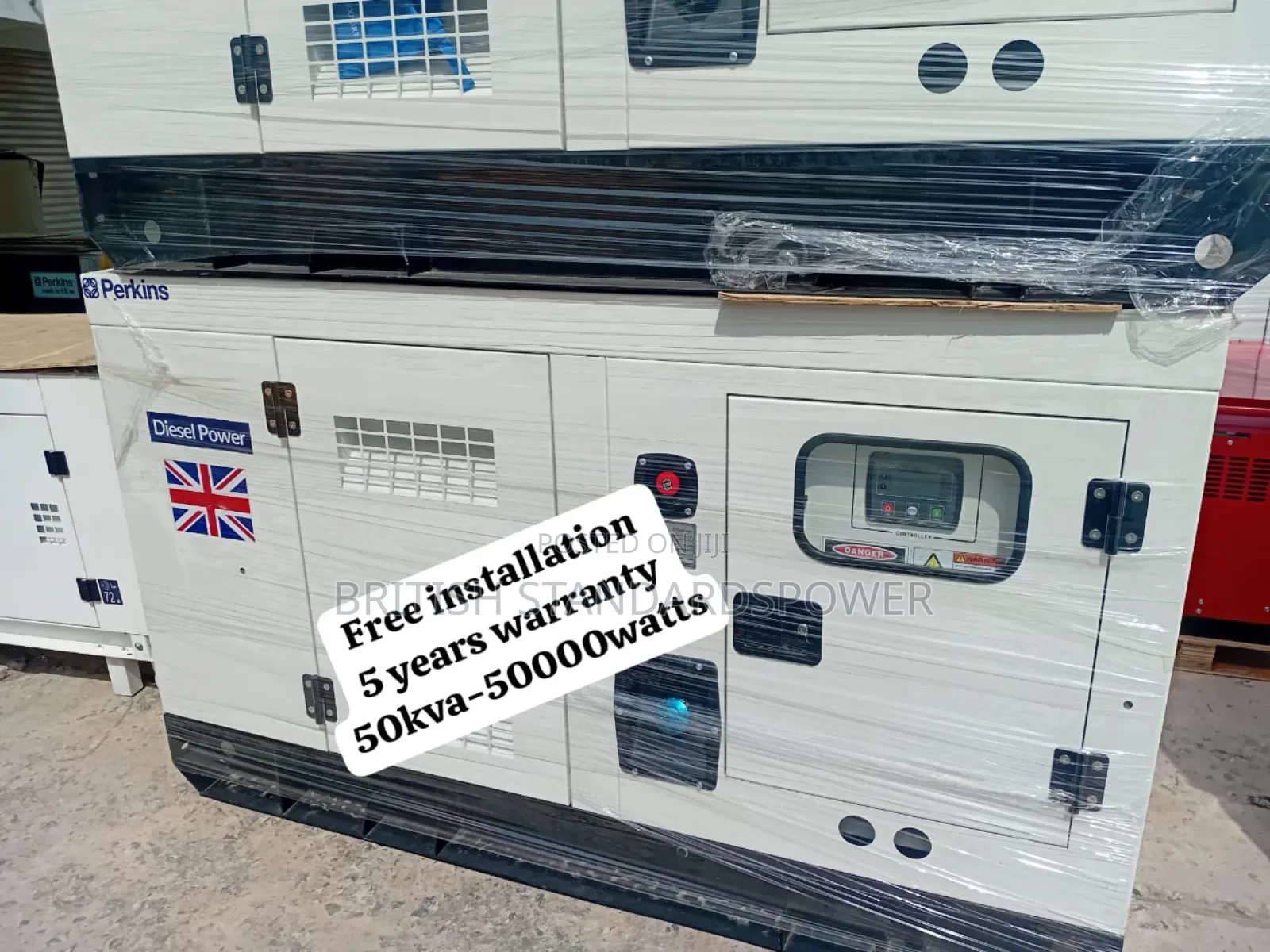 Water Repellent 35kva Silent Diesel Generator