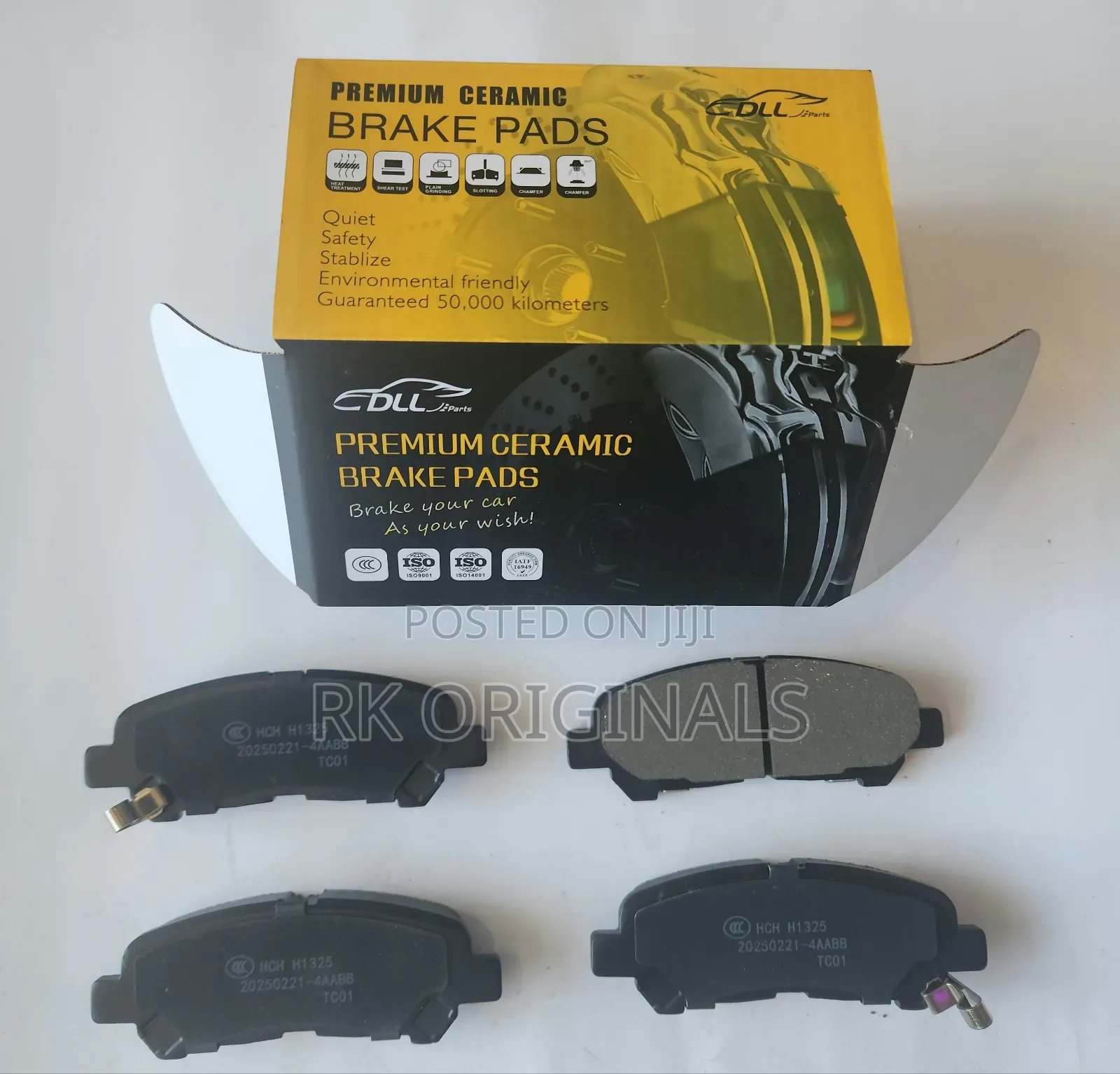 Toyota Highlander 	2008-2014
Ceramic Back Brake Pad