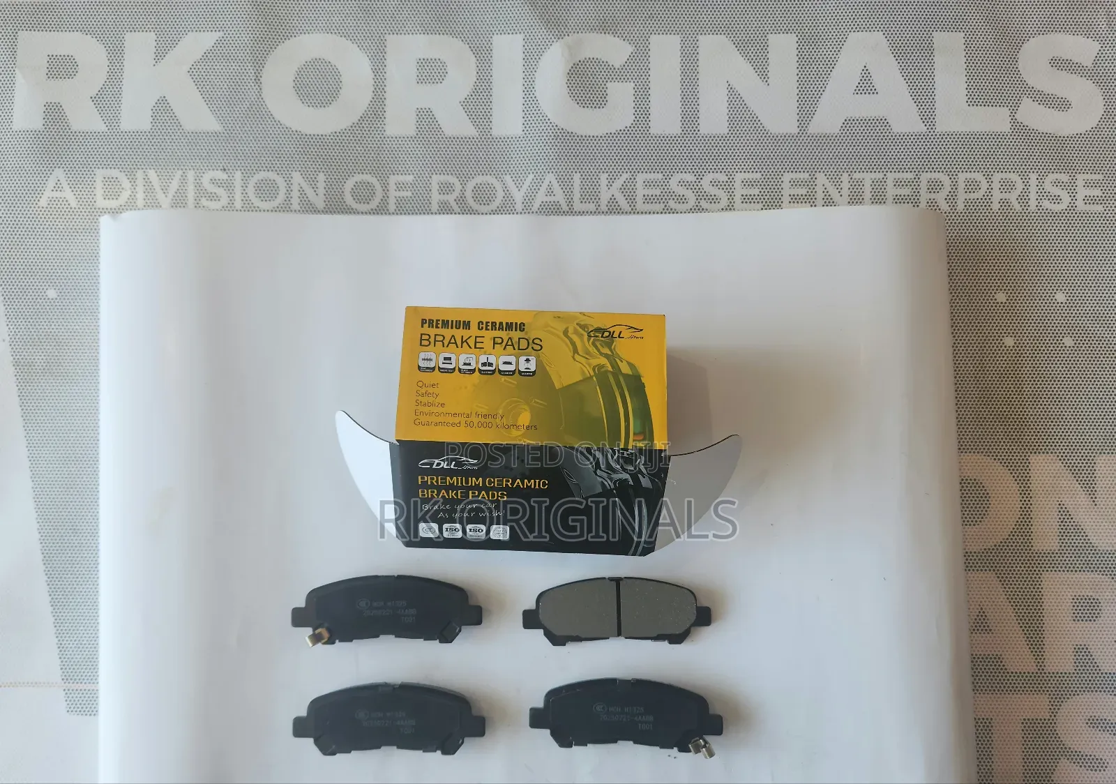 Toyota Highlander 	2008-2014
Ceramic Back Brake Pad